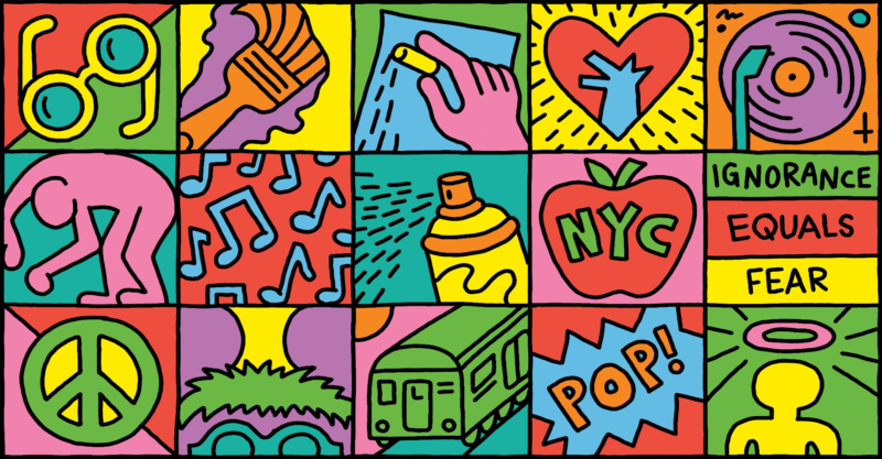 Keith Haring 60's Birthday 