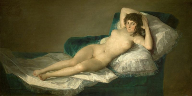 Francisco Goya, La Maya Desnuda (1790-1800)